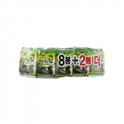 Kwangcheon Spiced Nori with Olive Oil & Green Tea 5g x 10pcs