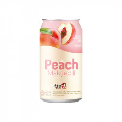 (KookSoonDang) - Rice Makgeolli Peach Can 24 x 350 ml