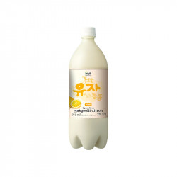 (Woorisool) Korean Citron-Rice Wine Makgeolli Alc.6% 750ml
