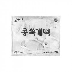 [Frozen Food] Akkini Sticky Rice Cake with Mugwort & Red Bean Paste 1kg