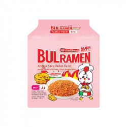Seoul Bulramen Carbonara Hot Chicken Flavor Ramen 5 Pack (135g * 5 pcs)