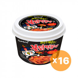 Samyang Buldak Hot Chicken Flavor Topokki 185g x 16pcs