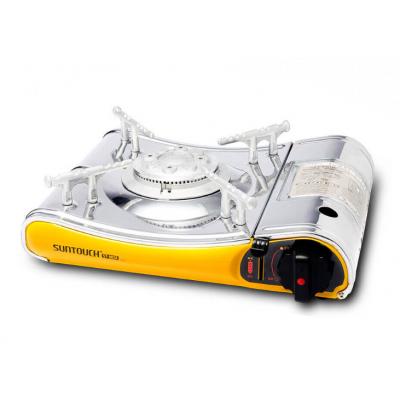 Suntouch High Powered Portable Gas Stove with Case (ST-002A Yellow)