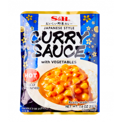 S&B Golden Curry Vegetable - Spicy 210g