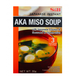 S&B Instant Aka Miso Soup Weight 30g