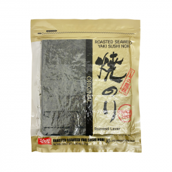 KWANGCHEONKIM Premium Roasted Seaweed for Gimbap - 50 Sheets 125g