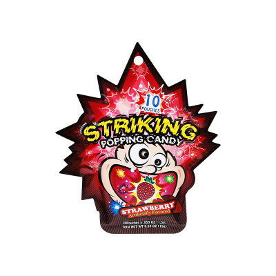 Striking Popping Candy Strawberry 15g