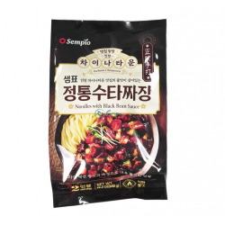 Sempio Instant noodles Jajang with black bean sauce 640g